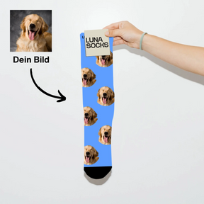 Personalisierte Socken mit deinem Haustier